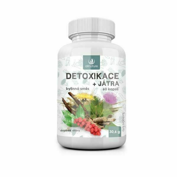 Allnature Detoxikace bylinný extrakt 60 kapslí porovnat ceny