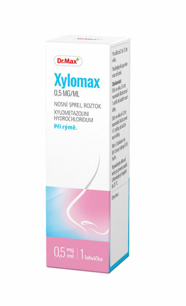 Dr.Max Xylomax 0,5 mg/ml nosní sprej 10 ml porovnat ceny