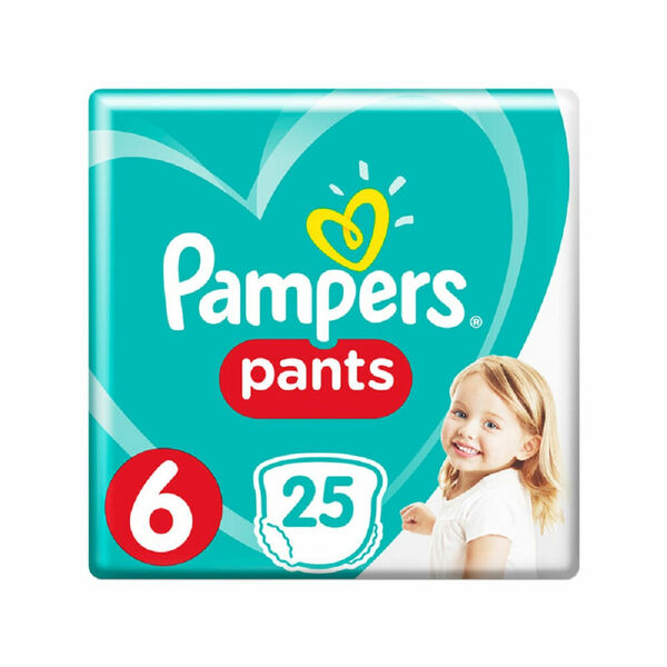 PAMPERS Pants 6 Plenkové kalhotky 12-17 kg 25 ks porovnat ceny