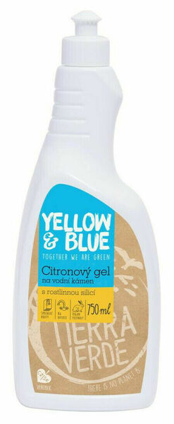 Yellow&Blue  Yellow and Blue Citronový gel na vodní kámen s citronovou silicí 750ml porovnat ceny