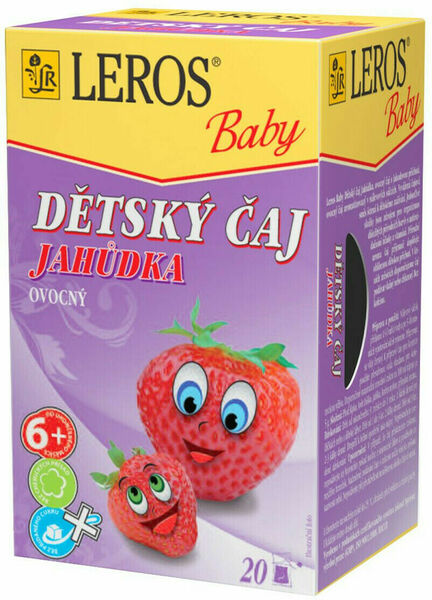 LEROS BABY Dětský čaj Jahůdka n.s.20x2g porovnat ceny