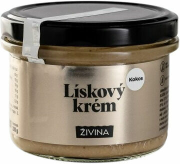 Živina Lískový krém Kokos 220 g porovnat ceny