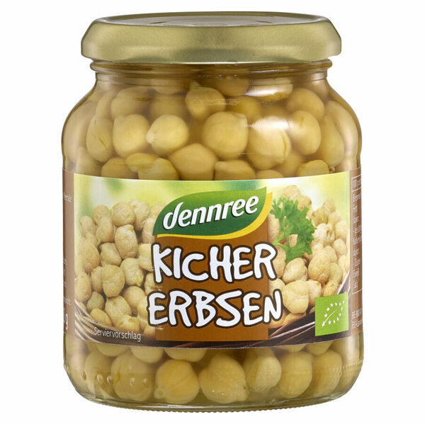 DENNREE Cizrna ve slaném nálevu BIO 350 g porovnat ceny
