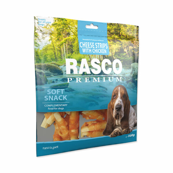 Rasco Premium Proužky sýru obalené kuřecím 500 g porovnat ceny