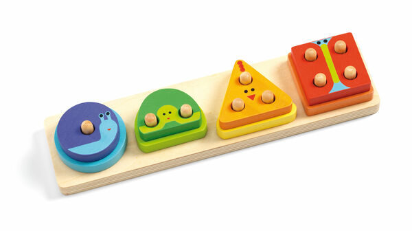 Djeco Puzzle 1,2,3,4 základní porovnat ceny