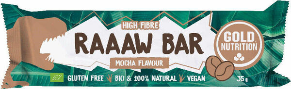GoldNutrition Raaaw Bar Mocca 35g porovnat ceny
