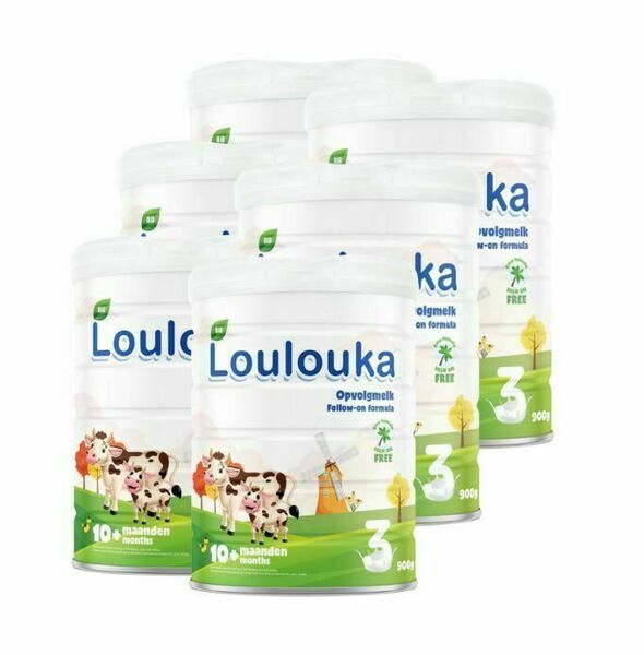 Loulouka 3 BIO Pokračovací batolecí výživa 6x900 g porovnat ceny
