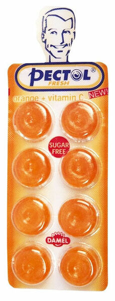 Pectol-pomerančový drops s vitamín C porovnat ceny
