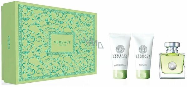 Versace Versense Set Eau de Toilette 50ml + Body Lotion 50ml + Bath&Shower Gel 50ml porovnat ceny
