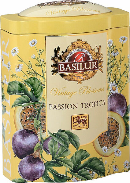 Basilur Vintage Blossoms Passion Tropica plech 100 g porovnat ceny