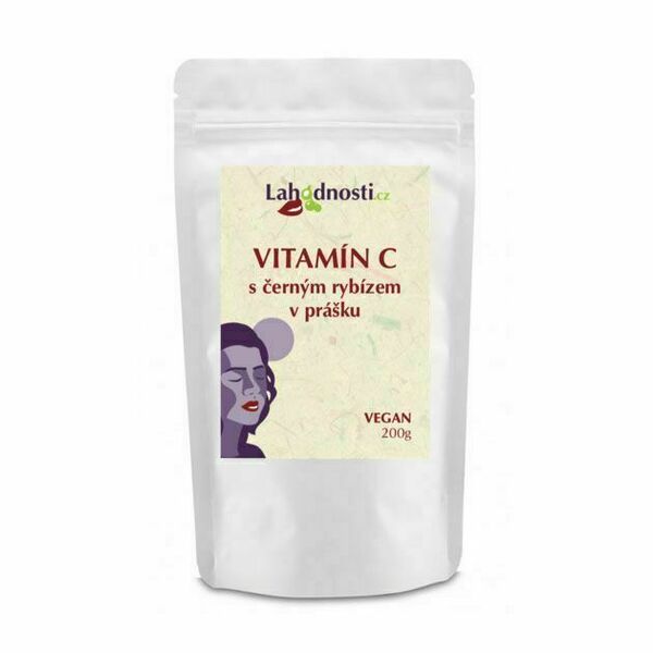 Lahodnosti Vitamín C s černým rybízem 200 g porovnat ceny