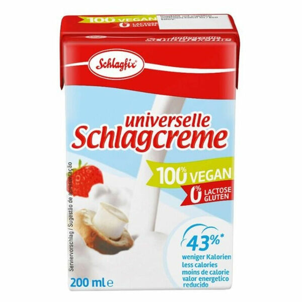 SCHLAGFIX Rostlinná smetana na šlehání 43% 200 ml porovnat ceny