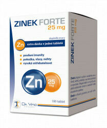 Zinek Forte 25 mg Da Vinci Pharma 100 tablet porovnat ceny