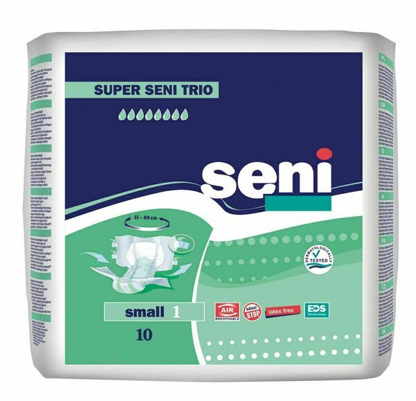 Seni Super Trio Small inkontinenční plenkové kalhotky 10 ks porovnat ceny