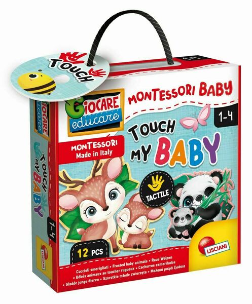 Liscianigioch Montessori Baby Touch - Maminka a mláďě 12 ks porovnat ceny