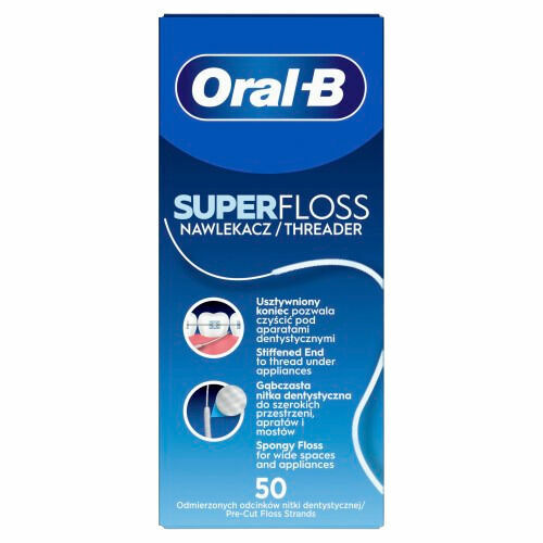 ORAL-B SuperFloss, zubní nit 50 m porovnání ceny