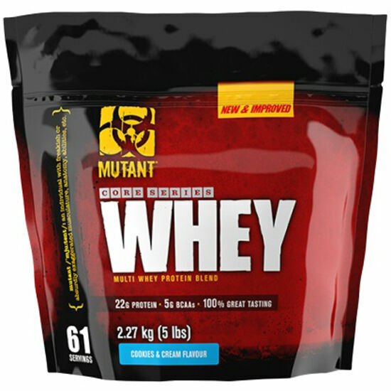 PVL Mutant Mutant Core Series Whey (New & Improved) cookies 2270 g porovnat ceny