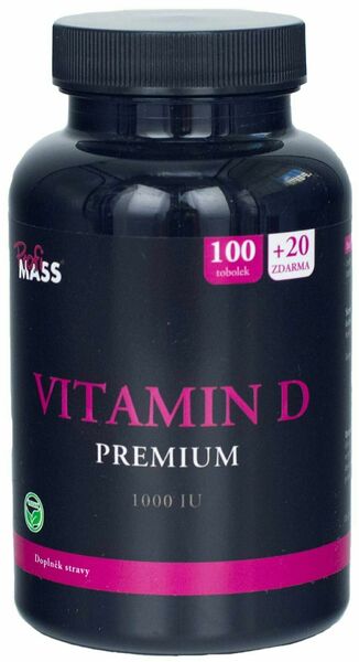Profimass Vitamin D Premium 1000 IU 120 tobolek porovnat ceny
