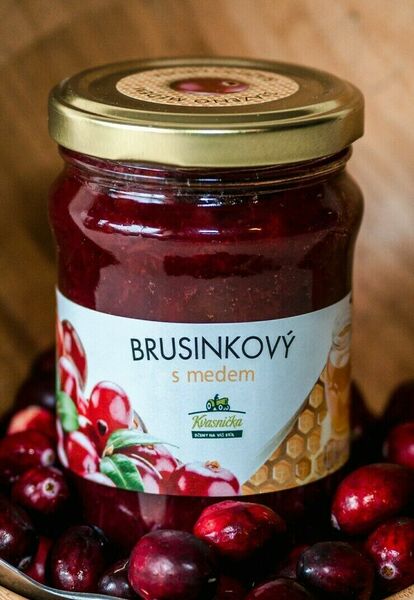 Kvasnička Brusinkový s medem 275g porovnat ceny