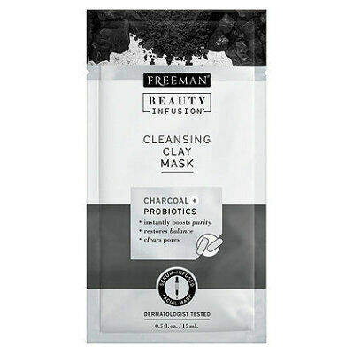 FREEMAN Čisticí jílová maska Aktivní uhlí a probiotika Beauty Infusion 118 ml porovnat ceny