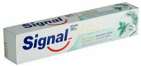 Signal Zubní pasta Long Active Nature Elements Baking soda 75 ml porovnat ceny
