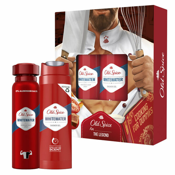 OLD SPICE Whitewater Deo sprej 150 ml + Sprchový gel 250 ml porovnat ceny