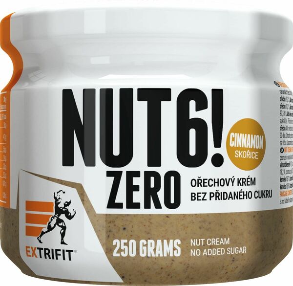 Extrifit Nut 6! Zero skořice 250g porovnat ceny