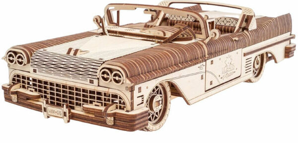 Ugears  3D dřevěné mechanické puzzle VM-05 Auto (50's convertible) porovnat ceny