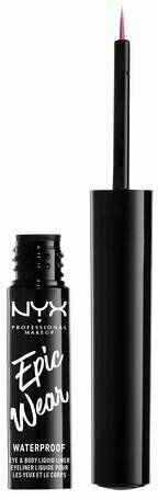 NYX Professional Makeup Epic Wear Metallic Liquid Liner - dlouhotrvající gelové oční linky, 08 Fuchsia Metal 3.5 ml porovnat ceny
