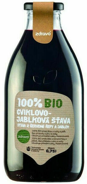ZDRAVO Bio Šťáva 100% řepová-jablková 0,75l porovnat ceny