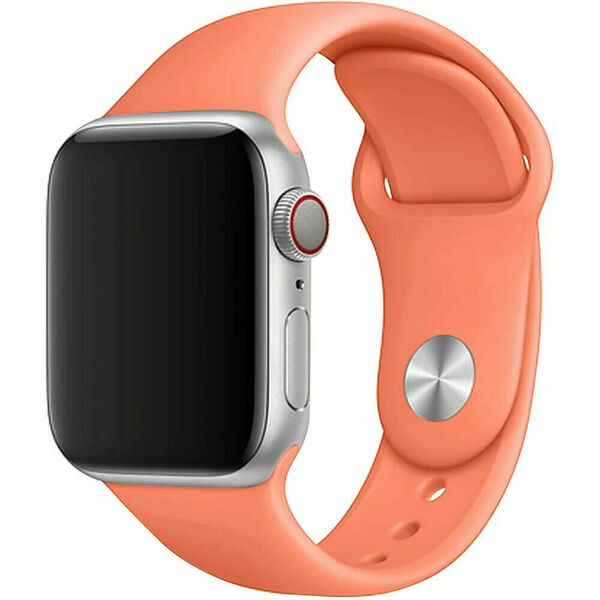 FIXED Silicone Strap pro Apple Watch 38/40/41mm - Set silikonových řemínků - oranžový porovnat ceny