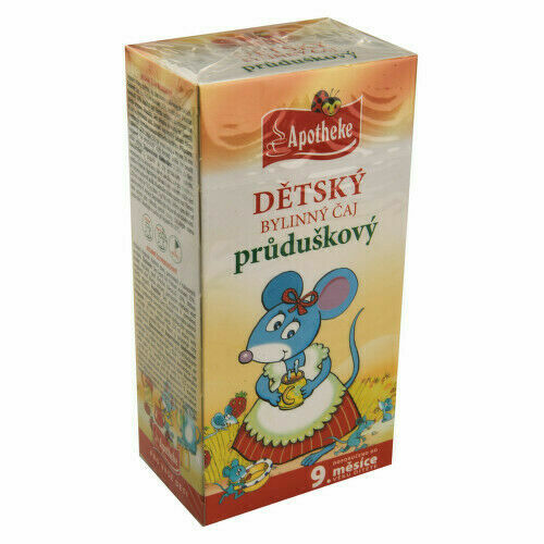 Apotheke Dětský čaj průduškový 20x1.5g porovnat ceny
