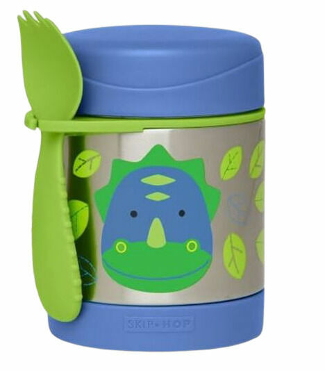 Skip Hop Zoo Termoska na jídlo se lžičko/vidličkou Dino 325ml, 12m+ porovnat ceny