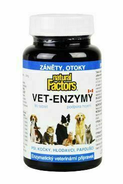 Vet-enzymy 90tablet Podpora Hojení, Záněty, Otoky porovnat ceny