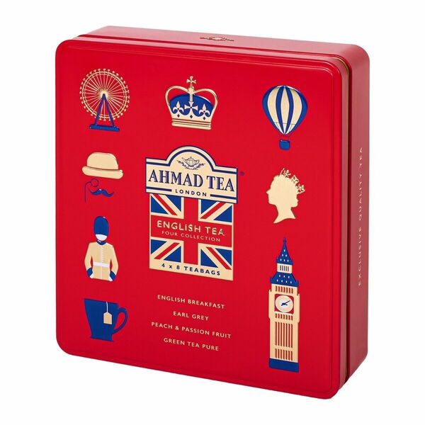 Ahmad Tea English Tea Four Collection porcované čaje 32x2 g porovnat ceny