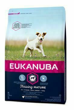 Eukanuba Dog Mature Small 3kg porovnat ceny