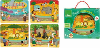 Vilac Dřevěné puzzle Zoo porovnat ceny