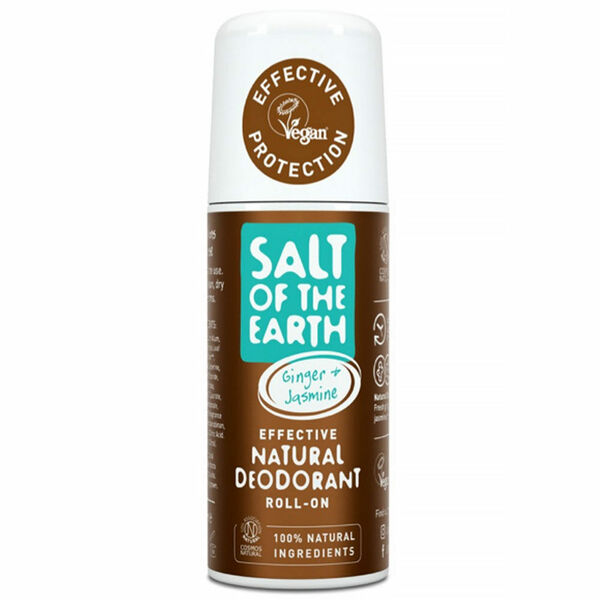 SALT OF THE EARTH Přírodní minerální deodorant roll-on Ginger & Jasmin 75ml porovnat ceny