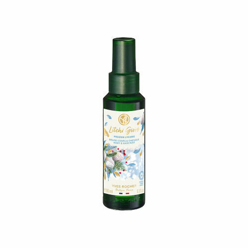 Yves Rocher Parfémovaný sprej na tělo vlasy Zasněžené liči 100 ml porovnání ceny
