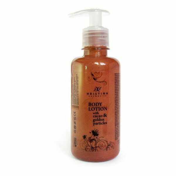 HRISTINA Přírodní tělové mléko s kakaem a zlatými částicemi 200 ml porovnat ceny
