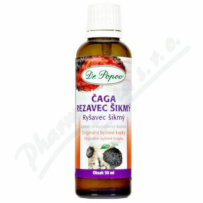 Dr.Popov Kapky bylinné Čaga-Rezavec šikmý 50ml porovnat ceny