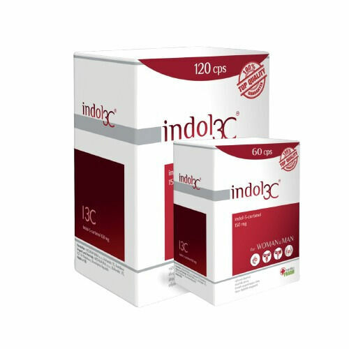 MEDIKAPHARM INDOL3C 120+60 cps (AKCE) 180 kapslí porovnat ceny