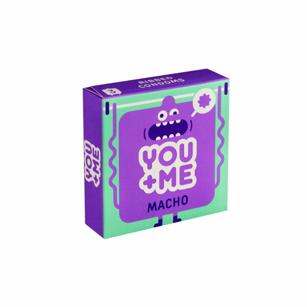 You Me Macho Ribbed kondomy 3 ks porovnat ceny