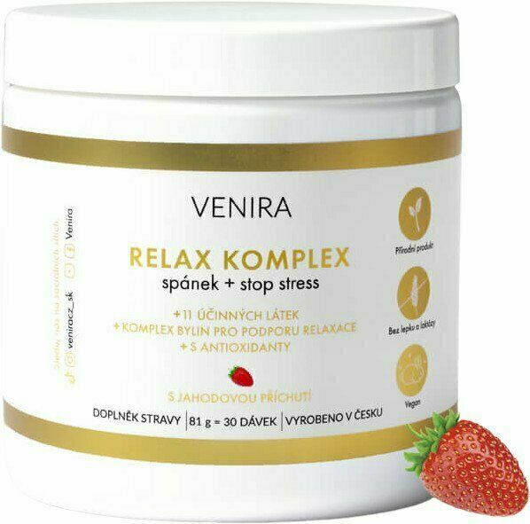 Venira relax komplex, spánek + stop stress jahoda 81 g porovnat ceny