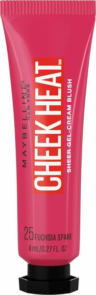 Maybelline New York Cheek Heat 25 Fuchsia Spark gelově-krémová tvářenka 8 ml porovnat ceny