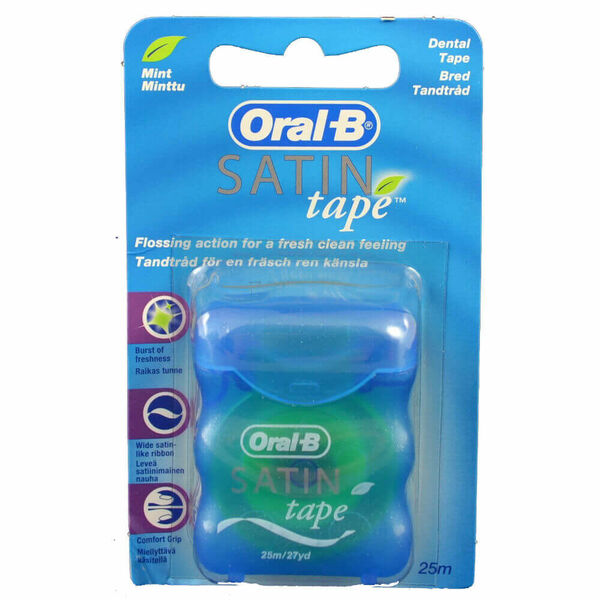 ORAL B dentální páska Satin Tape Mint 25 m porovnat ceny