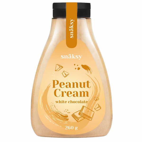 Snäksy Arašídový krém s bílou čokoládou 260 g porovnat ceny