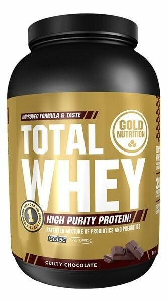 GoldNutrition Total Whey čokoláda 1000g porovnat ceny