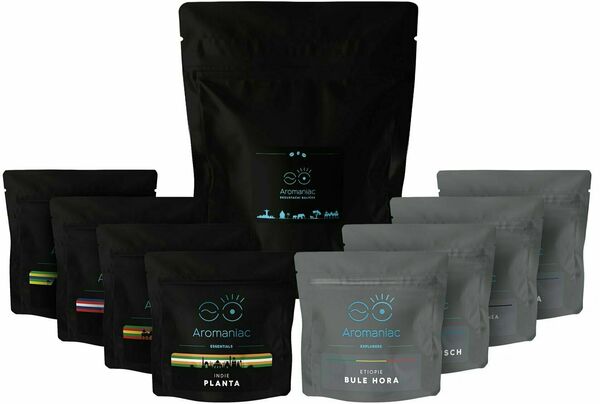 Aromaniac Degustační balíček Aromaniac Pokušitel 8 x 50 g porovnat ceny