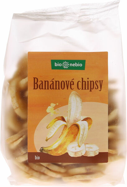 Bio*nebio Bio Banánové chipsy 150g porovnat ceny
